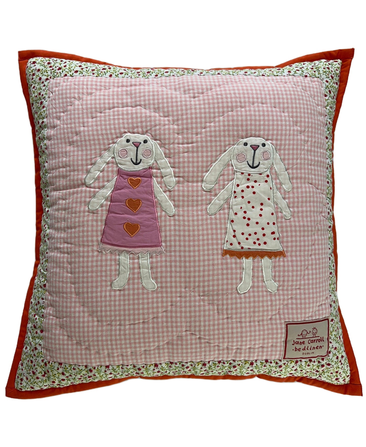 Bunny - Pink Squares