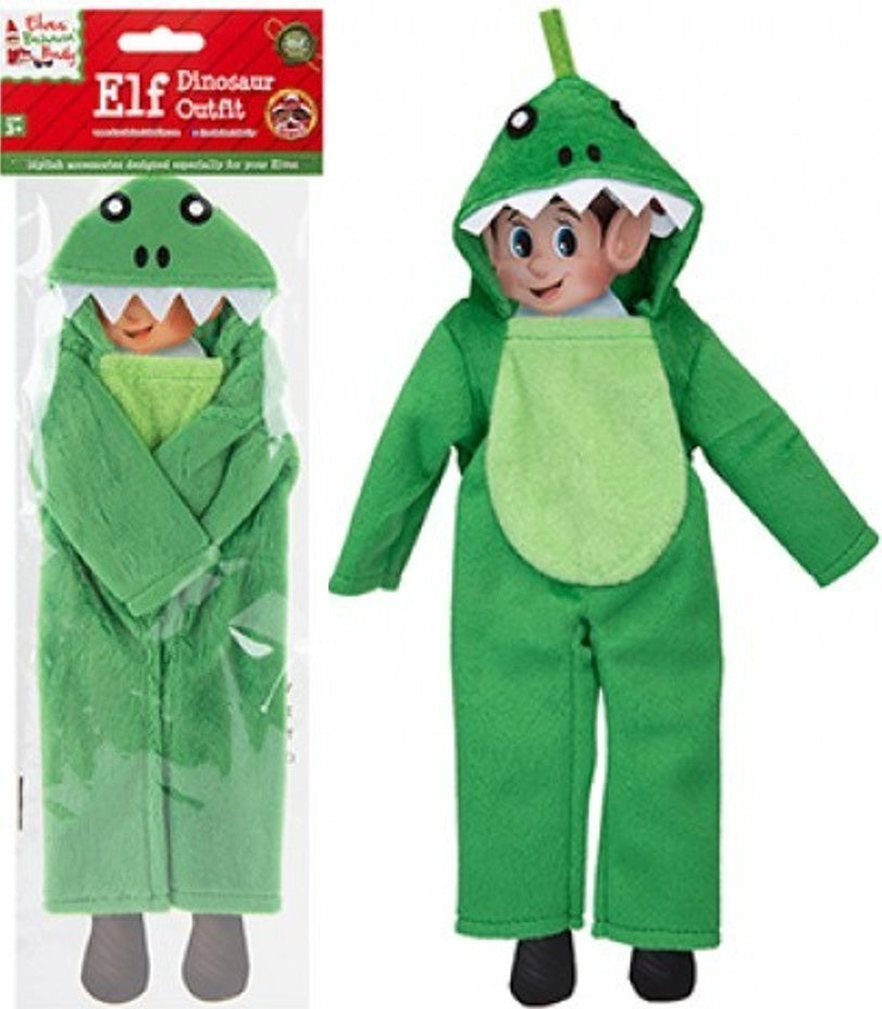 Naughty Elf Dinosaur Costume