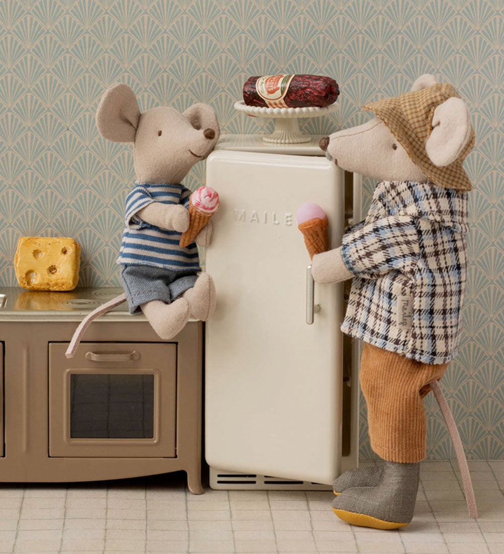 Miniature Fridge for Mouse - Off White