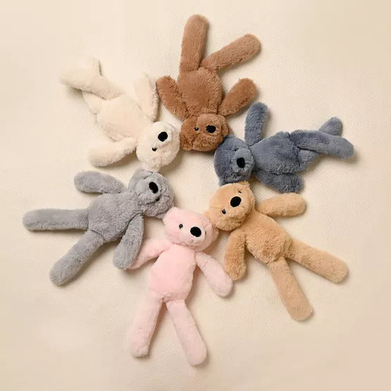 Lola The Long Leg Plush Cream Teddy Bear