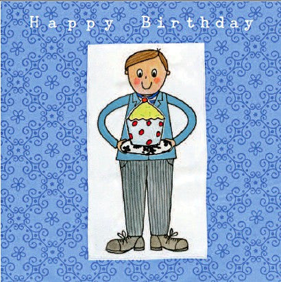 Happy Birthday - Boy with cake