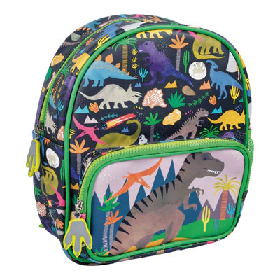 Dinosaur shaped backpack sale