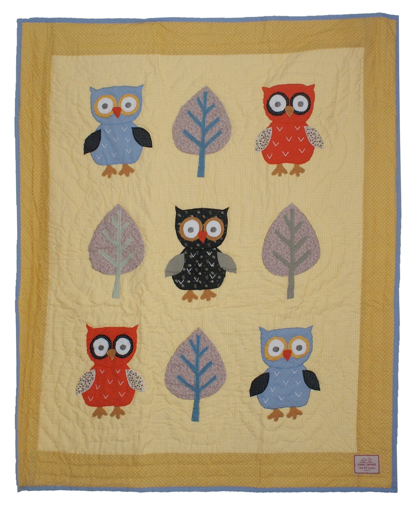 Owl - Yellow Dot