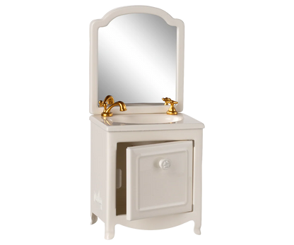 Mouse Sink Dresser White