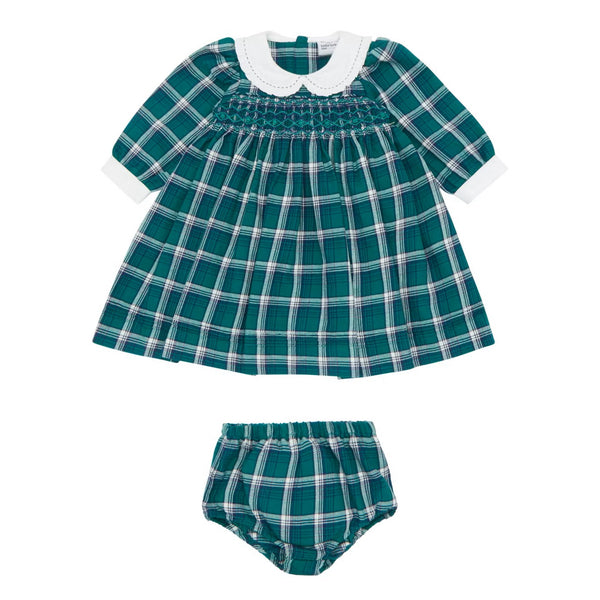 Molly Tartan Smock Dress