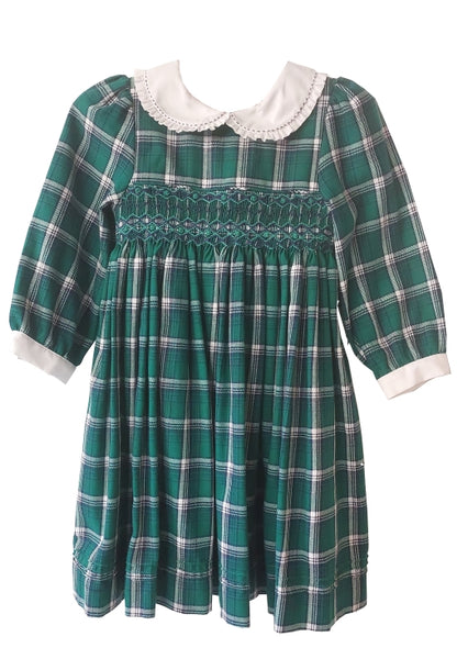 Molly Tartan Smock Dress