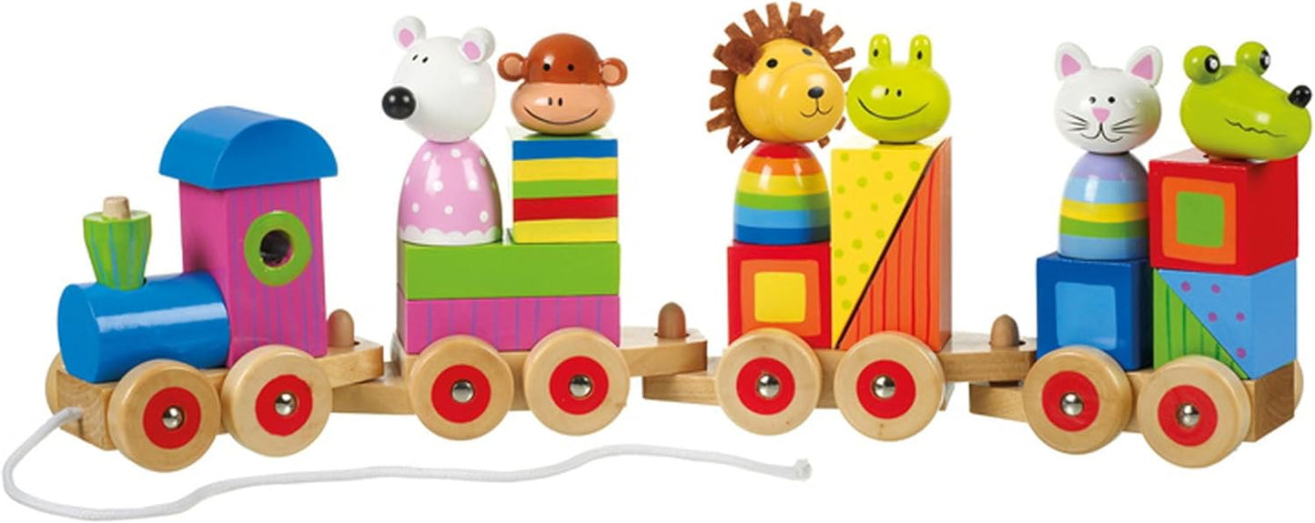 Farm Animal Puzzle Train