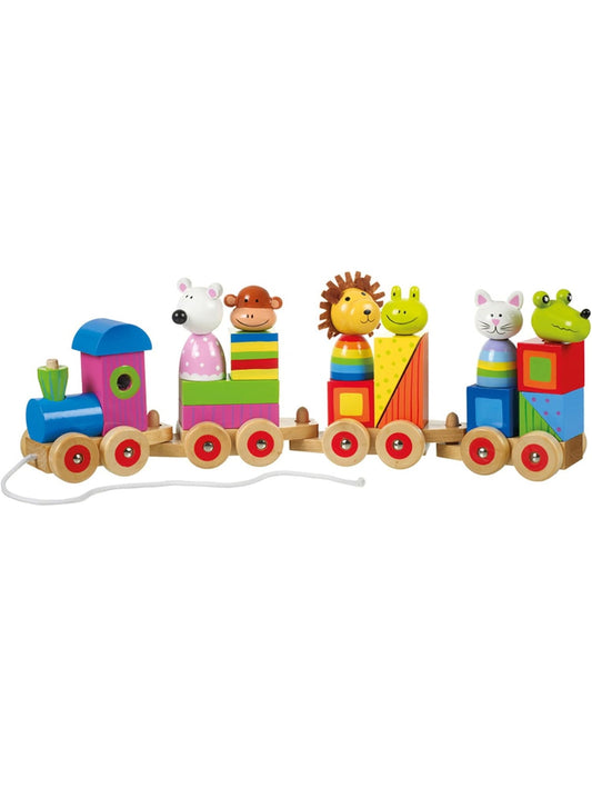 Farm Animal Puzzle Train