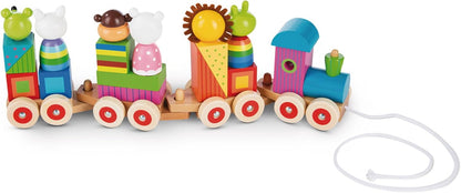 Farm Animal Puzzle Train