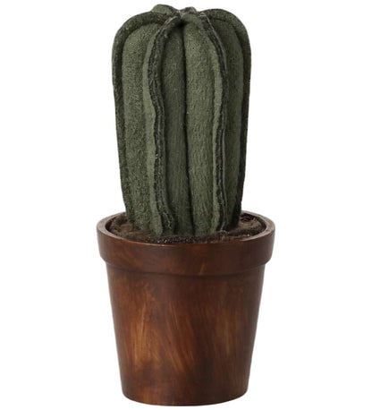 Flower Pot with Cactus - Miniature