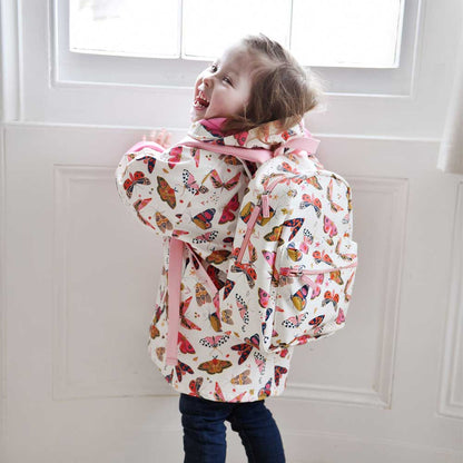 Butterfly Print Backpack