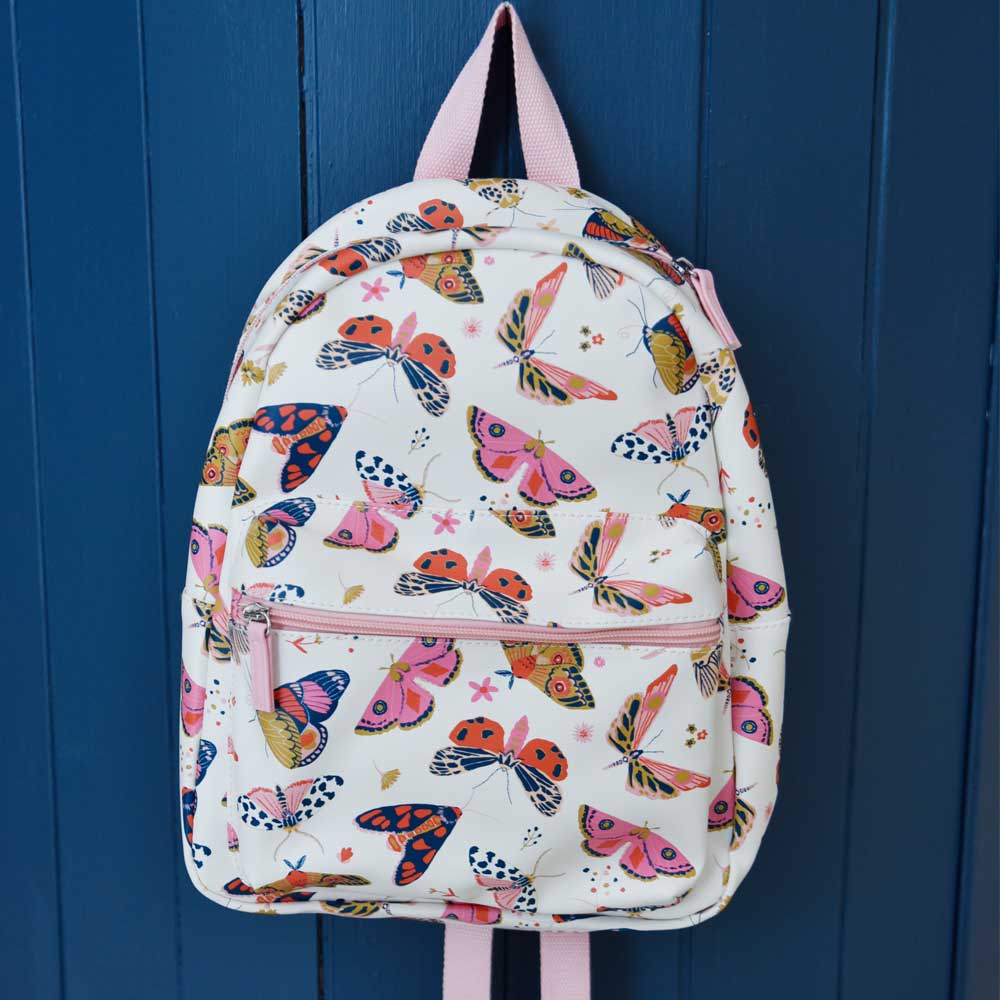 Butterfly Print Backpack