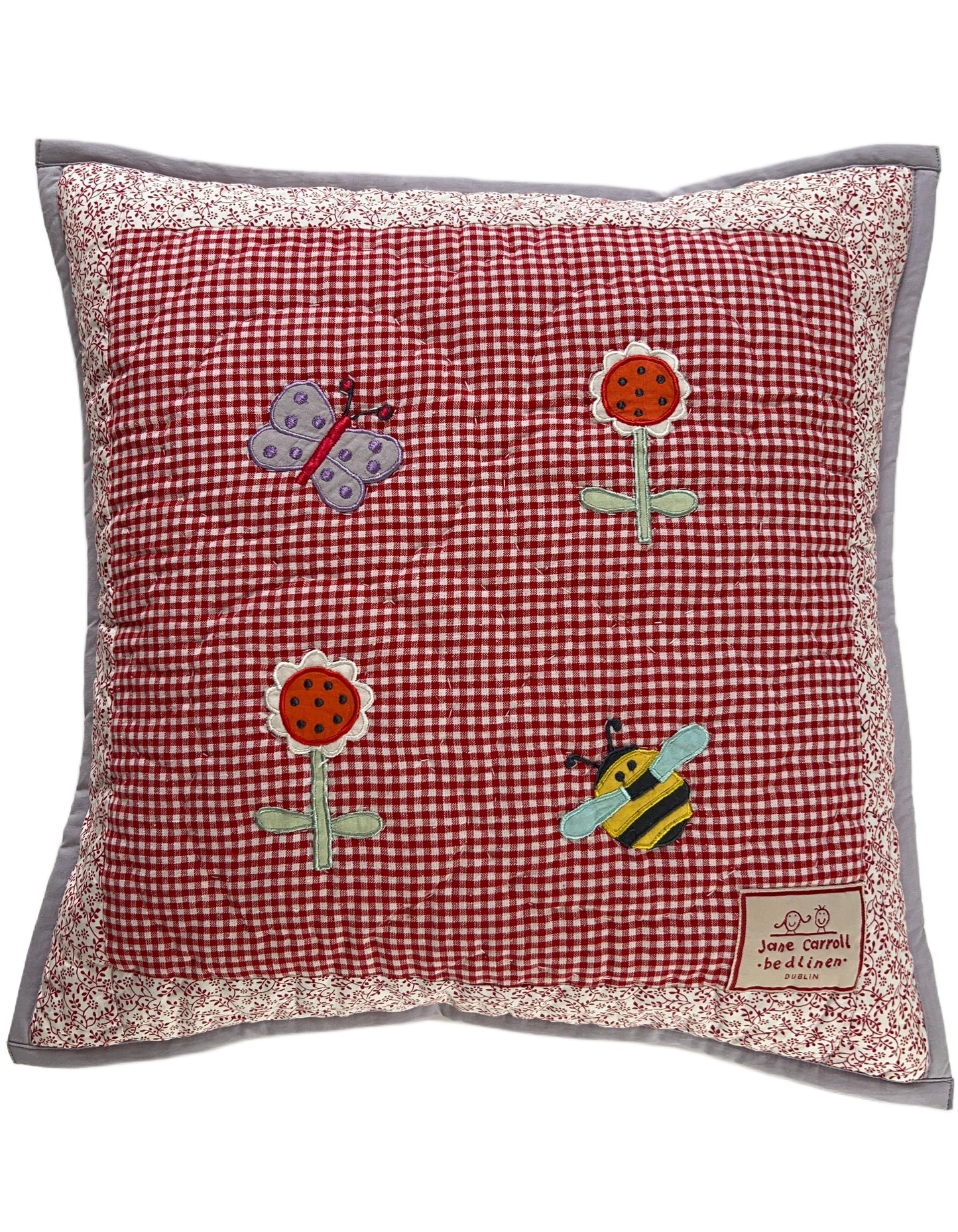 Red Squares - Butterfly