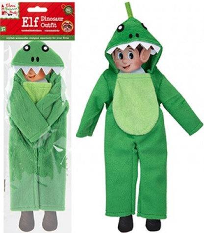 Naughty Elf Dinosaur Costume