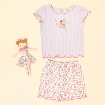 Flower Fairy Applique short set