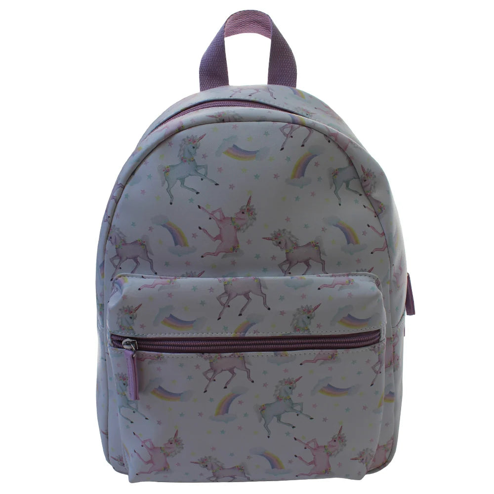 Unicorn Print Backpack