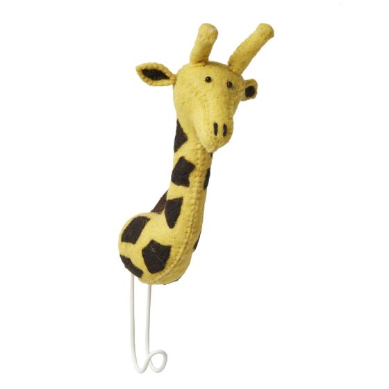 Big single head hook Giraffe