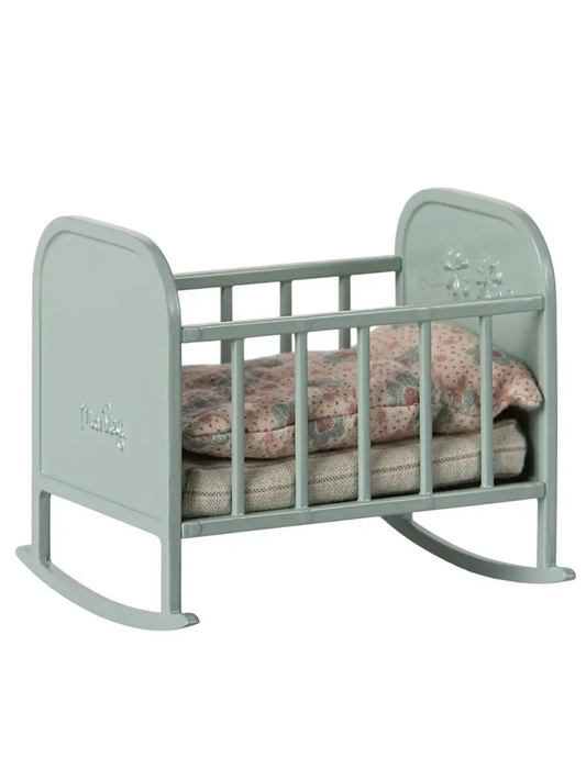 Blue mint Cradle for Baby Mouse My