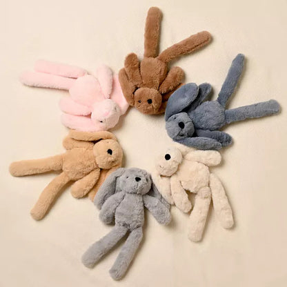 Katie The Plush Long Leg Light Pink Bunny