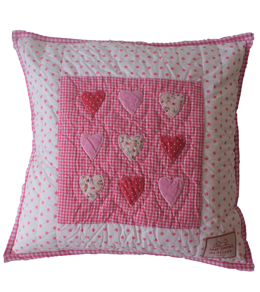 Heart - Pink Check - Temporarily out of stock
