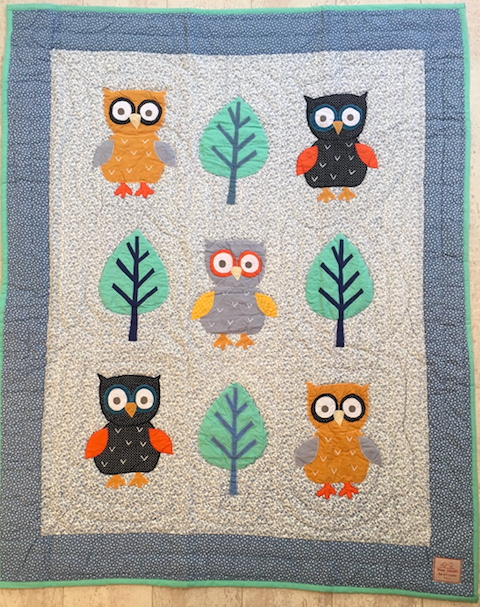 Owl - Blue