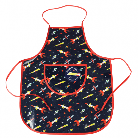 Space Age children's apron