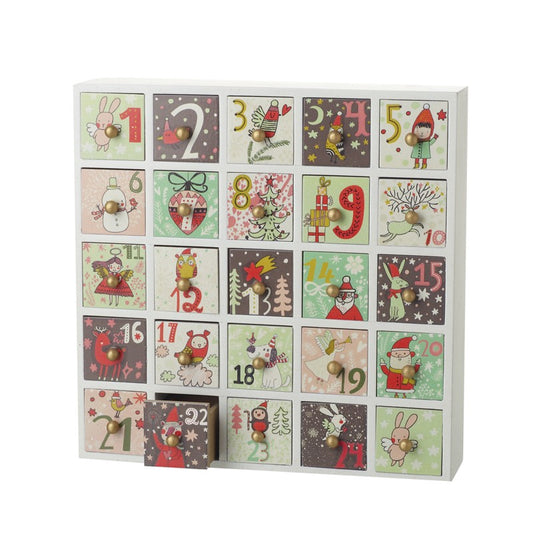 Wooden advent calendar