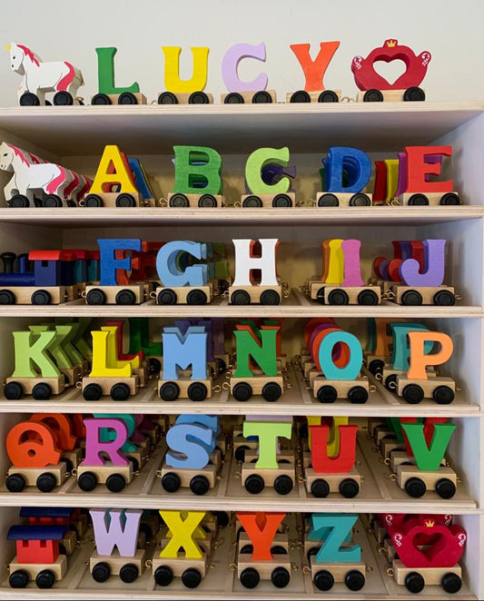 Wooden Alphabet Letters