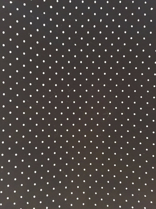 Duvet Cover - Black with White Dots