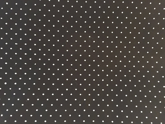 Pillow Case - Black with White Dot