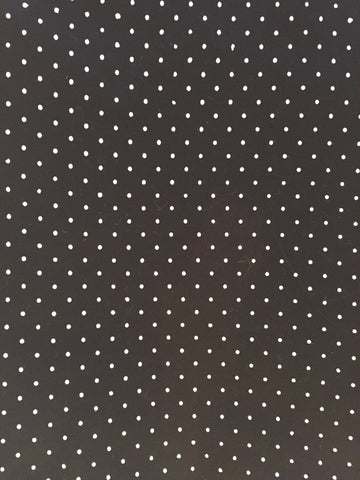 Duvet Cover - Black with White Dots