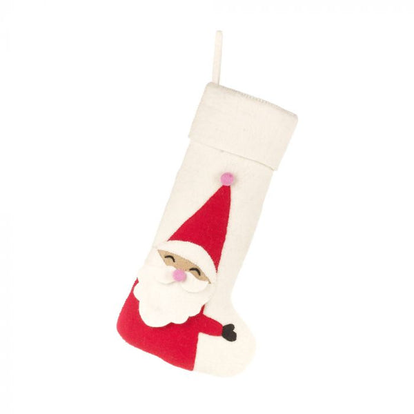 Jolly Santa stocking