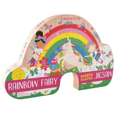 Jigsaw 80 piece rainbow fairy