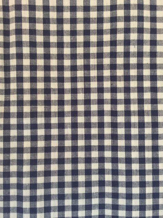 Duvet Cover - Navy Check