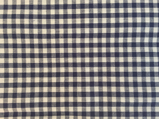 Pillow Case - Navy Check