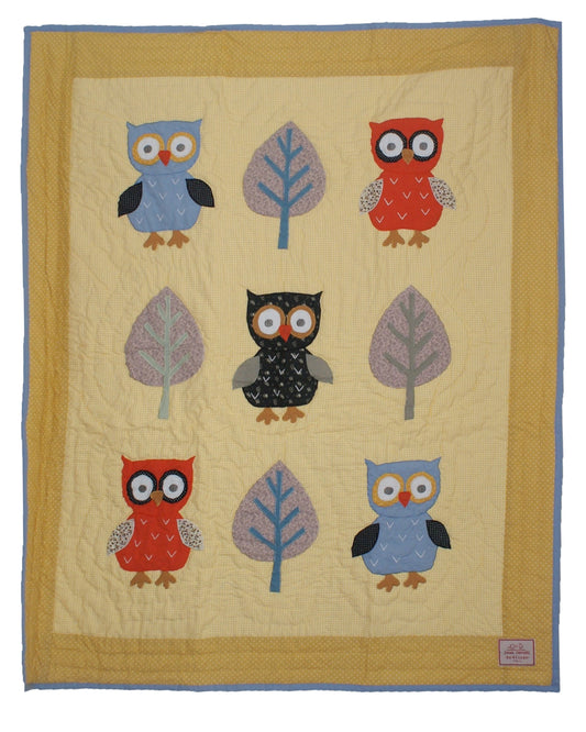Owl - Yellow Dot