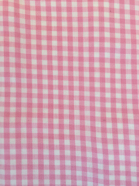 Duvet Cover - Pink Check