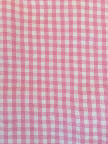 Duvet Cover - Pink Check