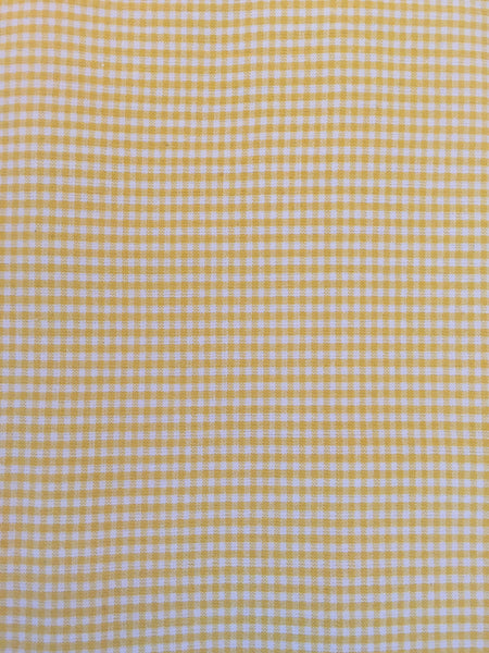 Duvet Cover - Yellow Check