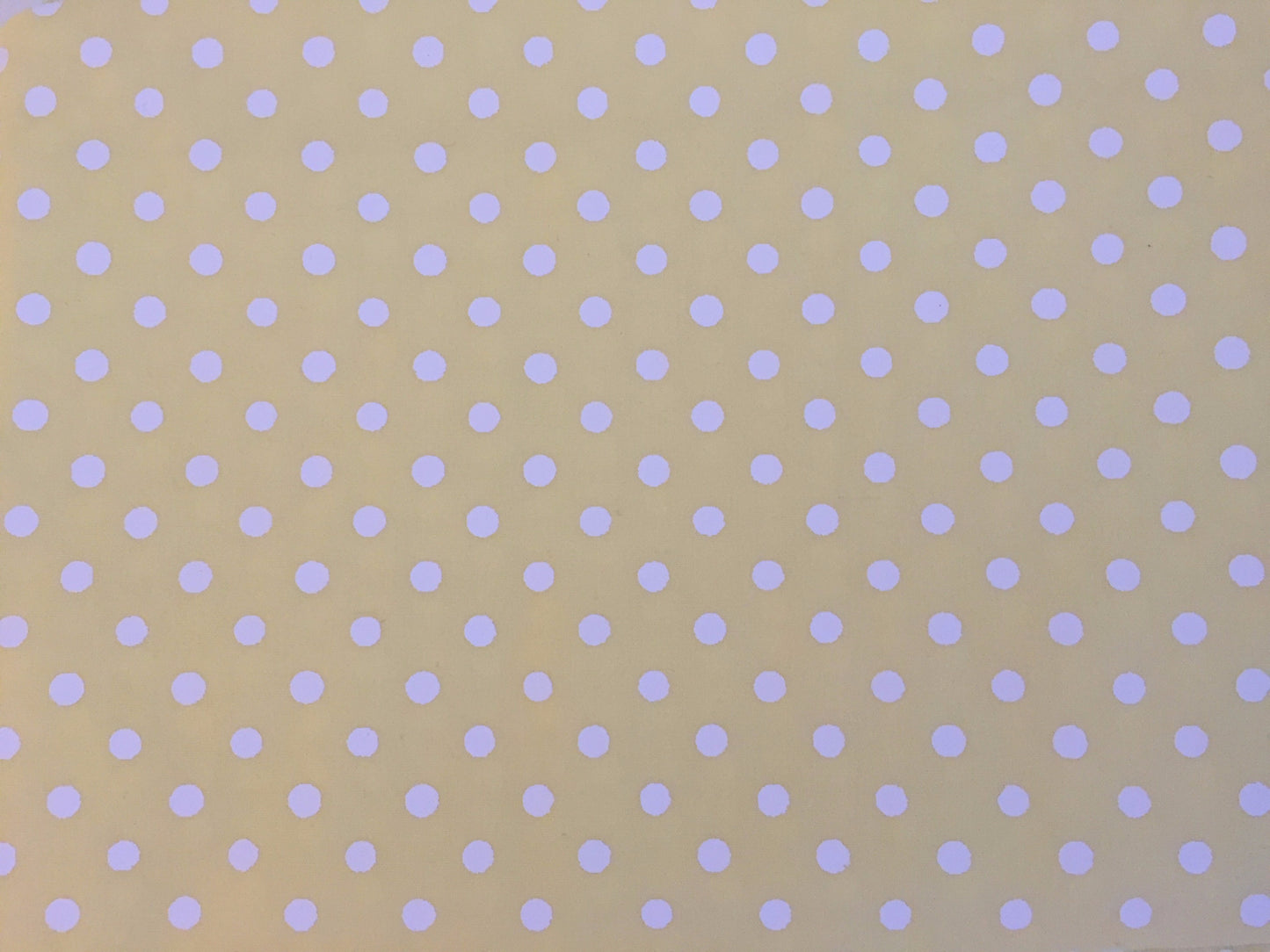 Pillowcase - Yellow with White Spot