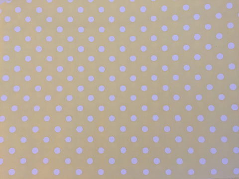 Pillowcase - Yellow with White Spot
